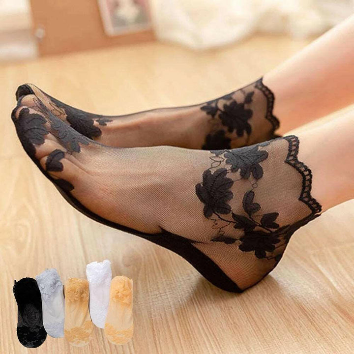 Floral Lace Socks