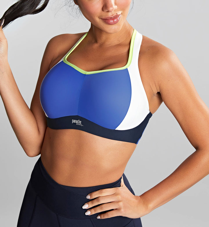 Panache Power Underwire Sports Bra (5021M) - Blue