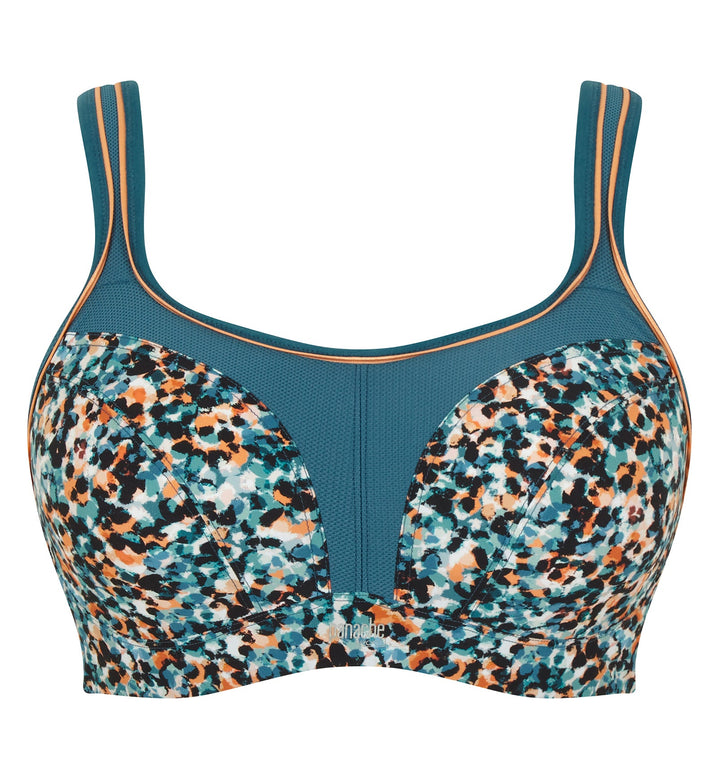 Panache Power Underwire Sports Bra (5021) - Animal Abstract