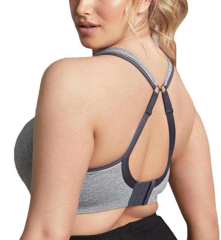 Sculptresse by Panache Non-padded Underwire Sports Bra (9441) - Charcoal Marl