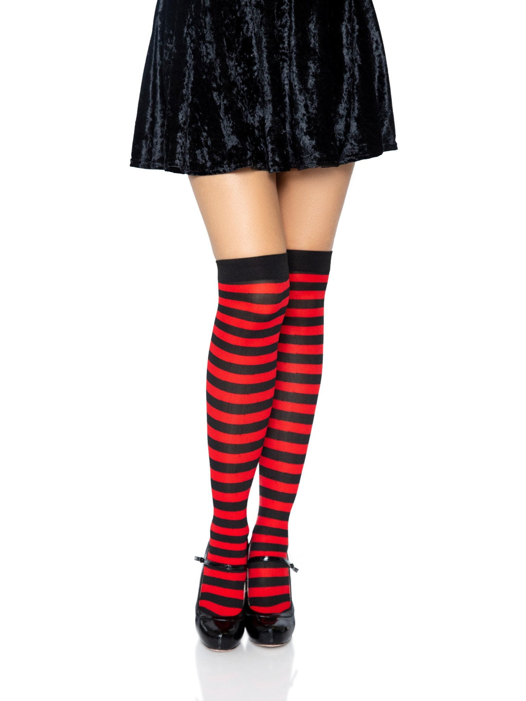 Cari Striped Stockings