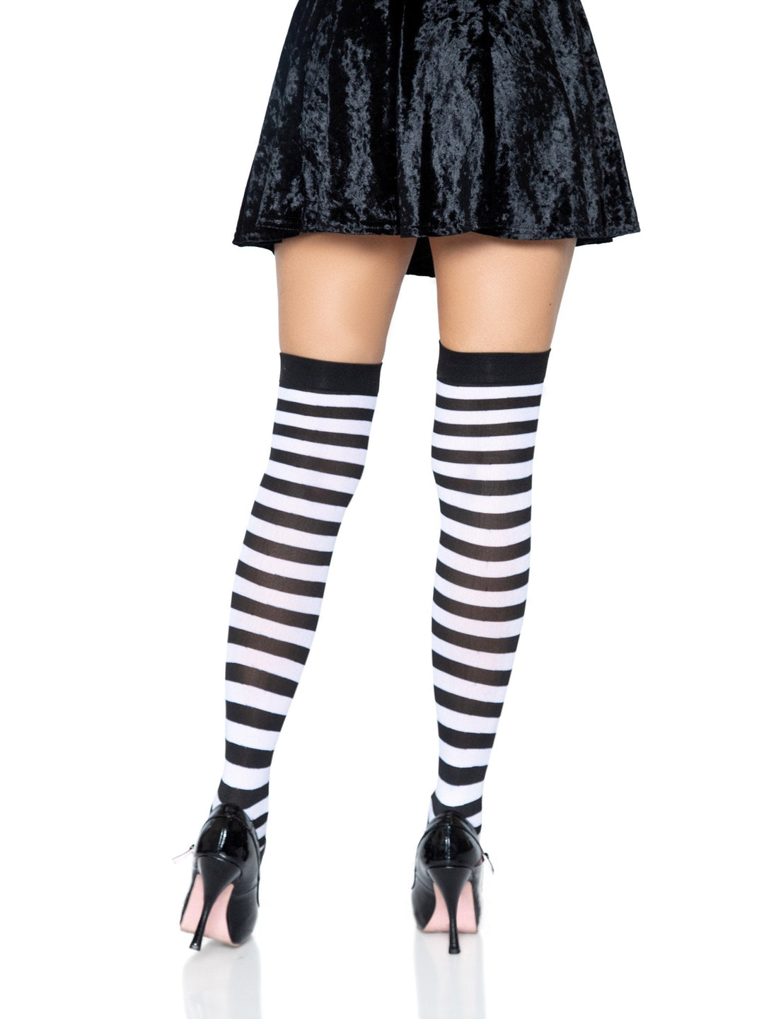 Cari Striped Stockings