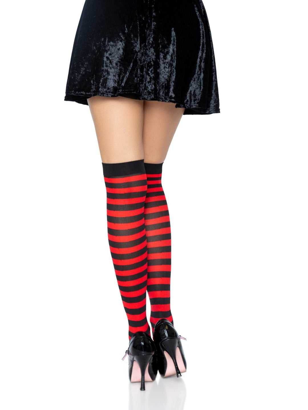 Cari Striped Stockings