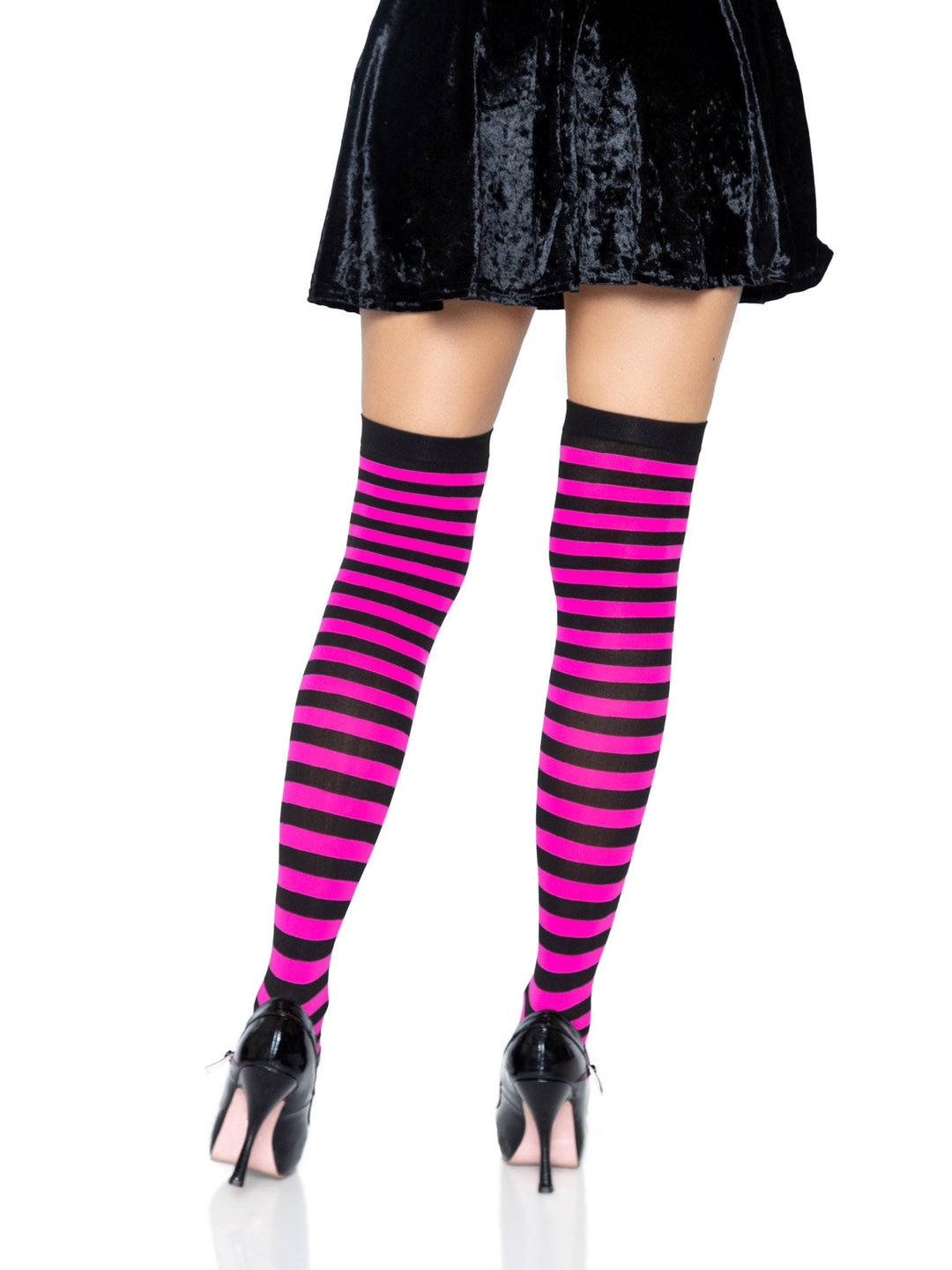 Cari Striped Stockings