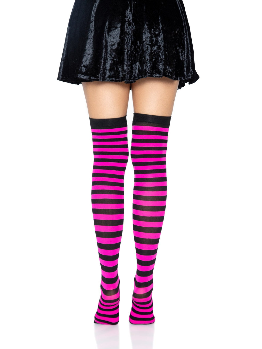 Cari Striped Stockings