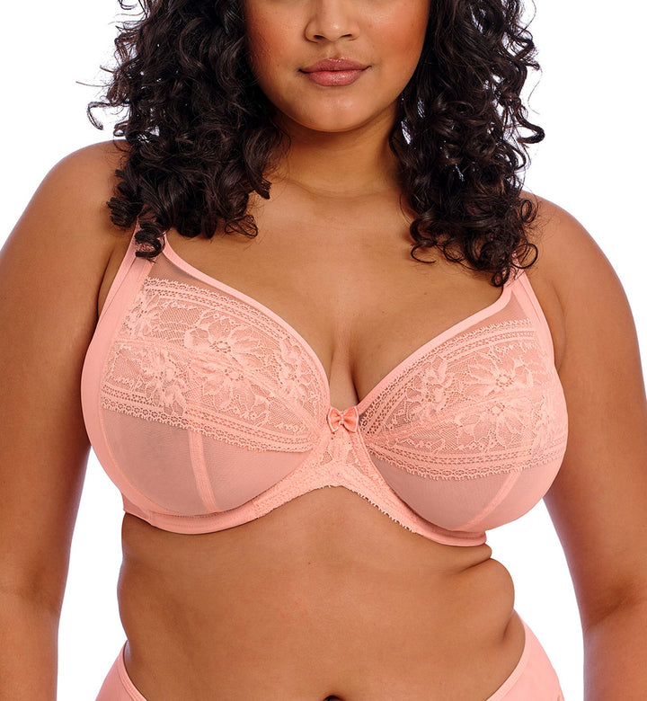 Elomi Kendra Plunge Underwire Bra (301602) - Rose Bud