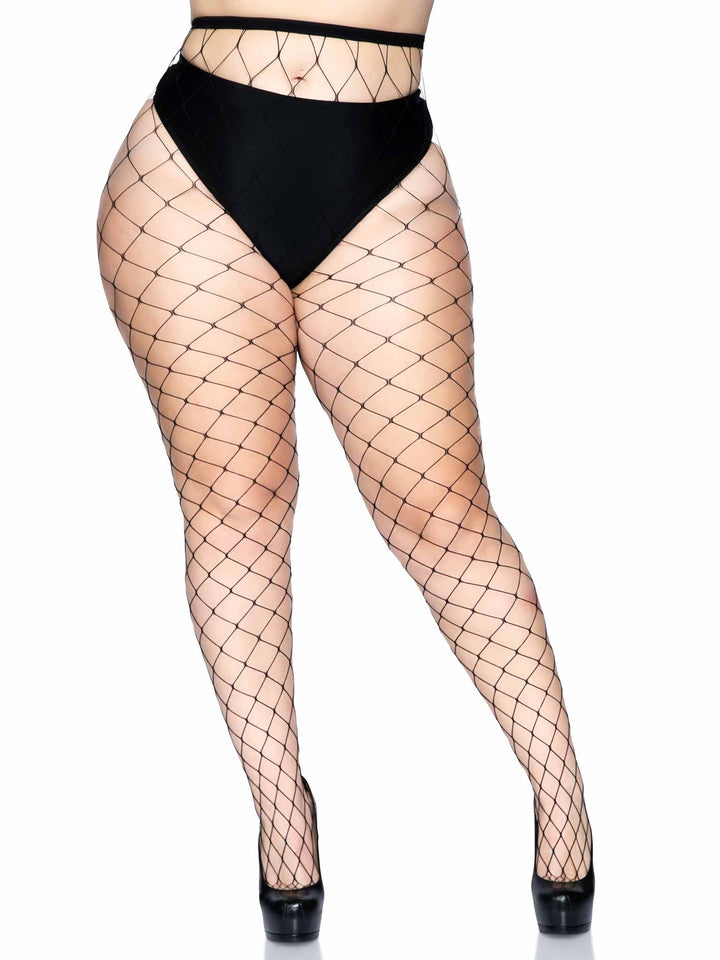 Isla Plus Fence Net Tights