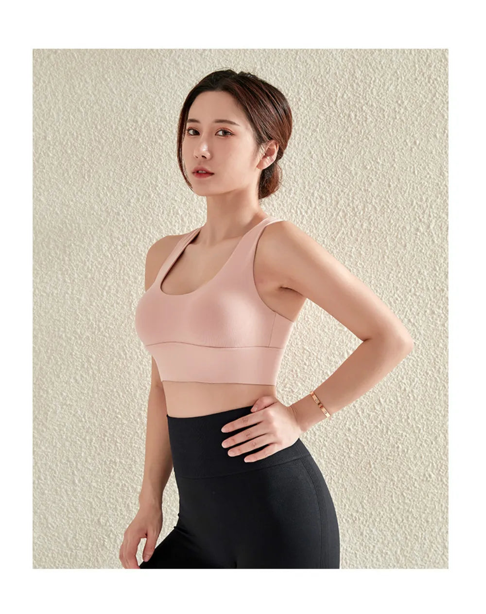 Seamless Cross Back Bra