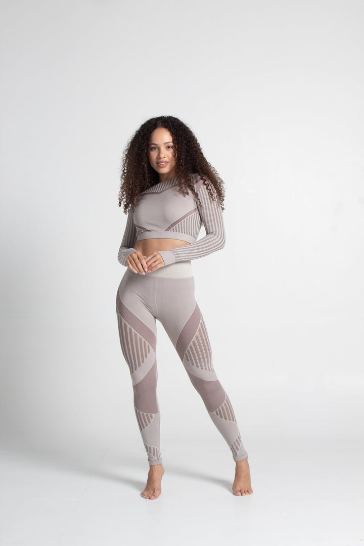 Mesh Seamless Leggings