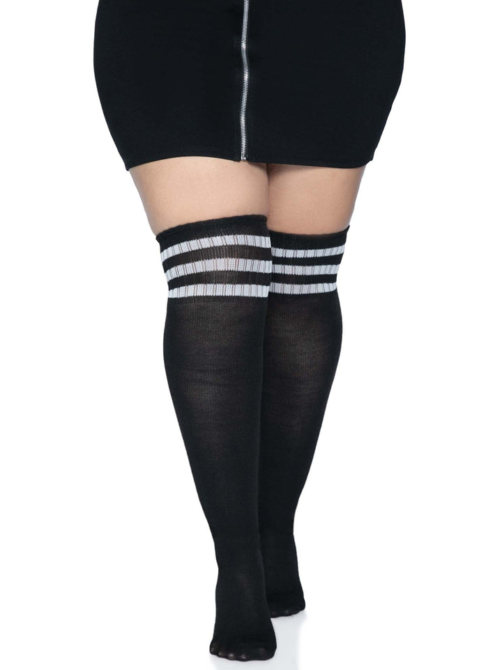 Kellee Plus Athletic Over The Knee Socks