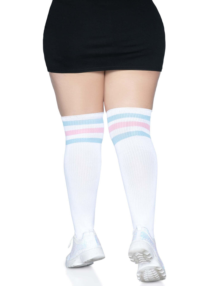 Kellee Plus Athletic Over The Knee Socks