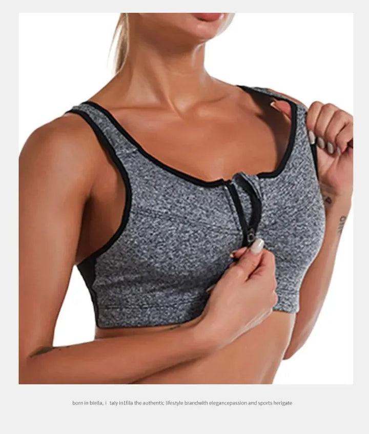 Front Closure Comfort Sports Bra