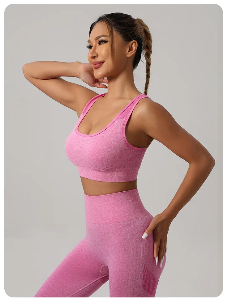 Seamless Scrunch Yoga Set