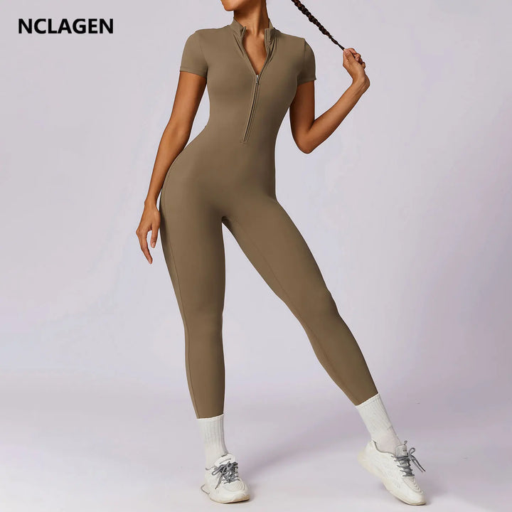 Hailey Short Sleeve Jumpsuit