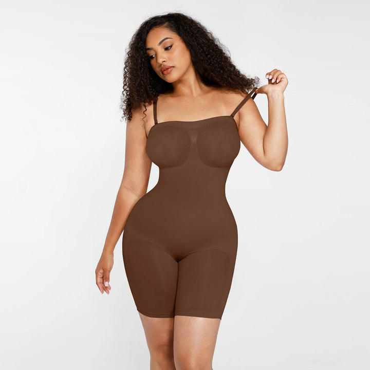 Strapless Seamless BodySculpt Bodysuit Butt Lifting Bodyshaper