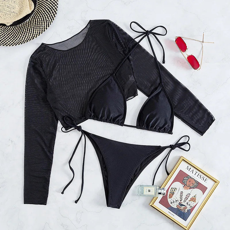 Dorett three-piece Bikini Set