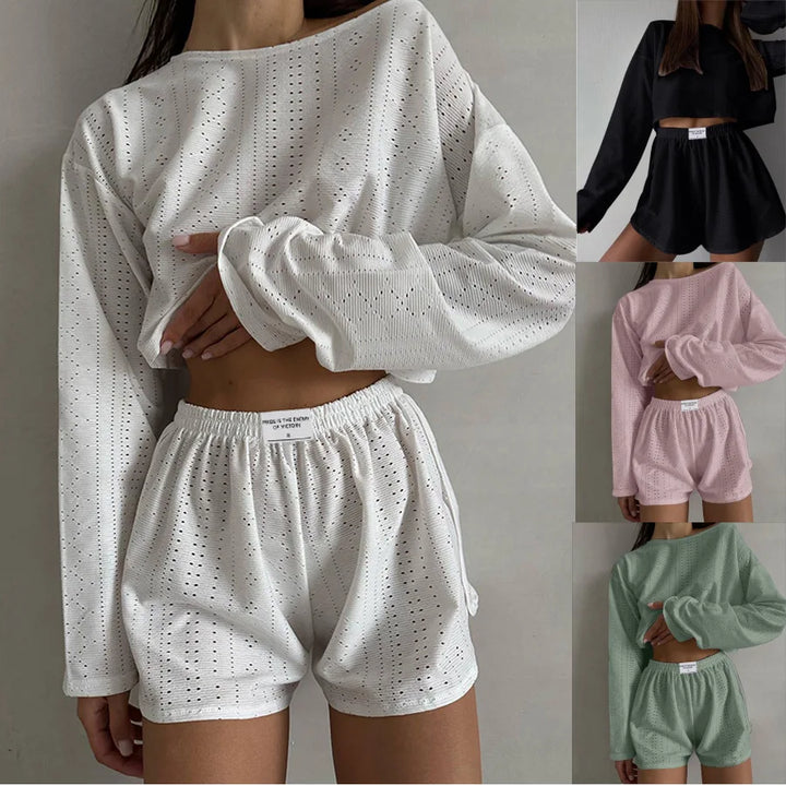 Soleil Cozy-Fit Pajamas Set