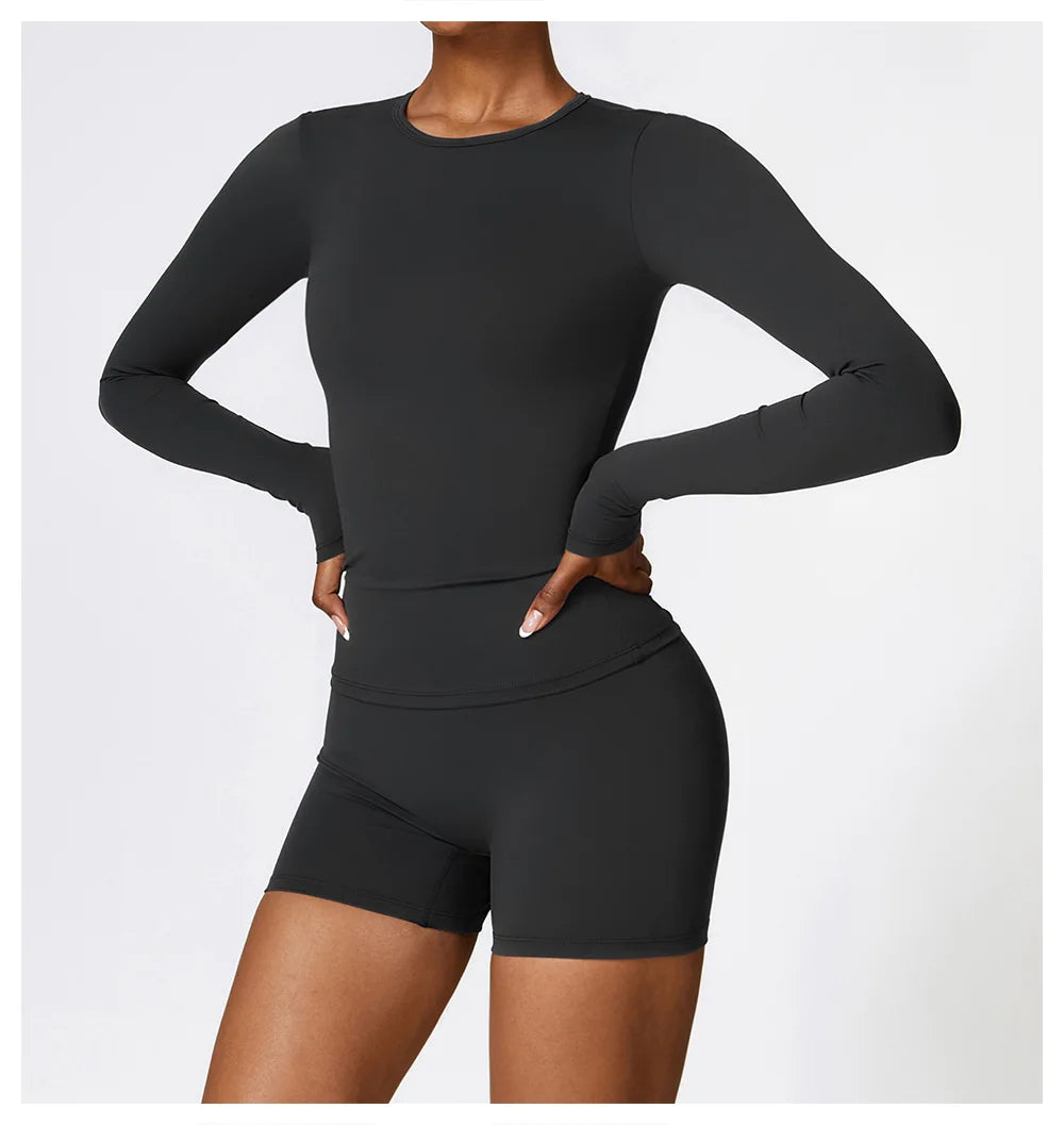 Long Sleeve Yoga Top