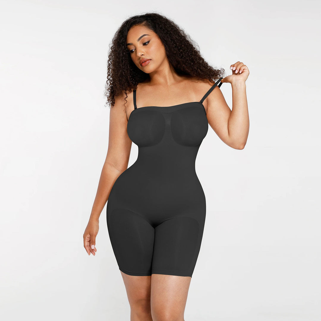 Strapless Seamless BodySculpt Bodysuit Butt Lifting Bodyshaper