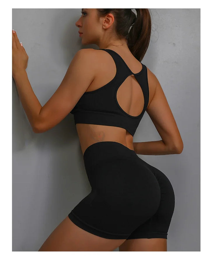 Seamless Scrunch Yoga Set