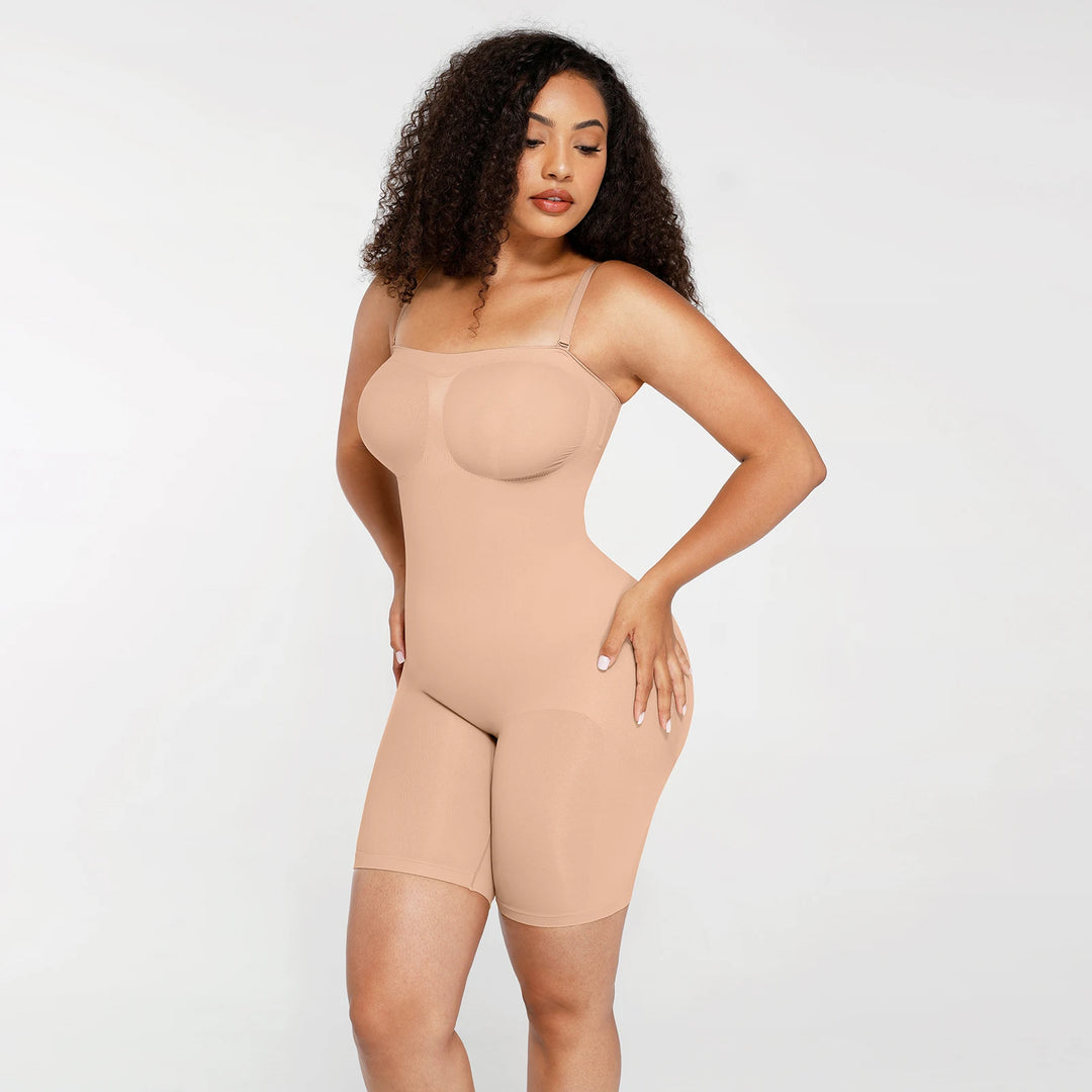 Strapless Seamless BodySculpt Bodysuit Butt Lifting Bodyshaper