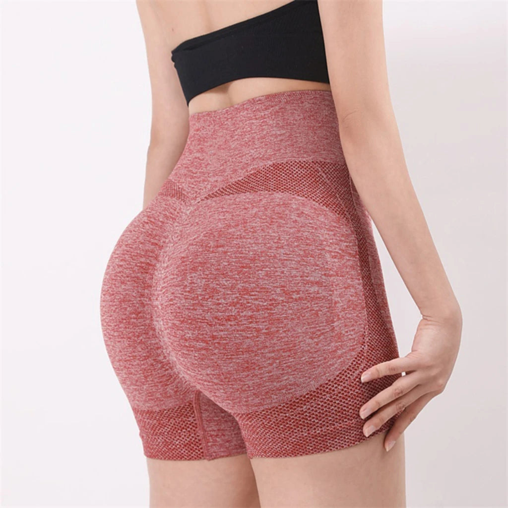 High Waisted Scrunch Lift Booty Shorts