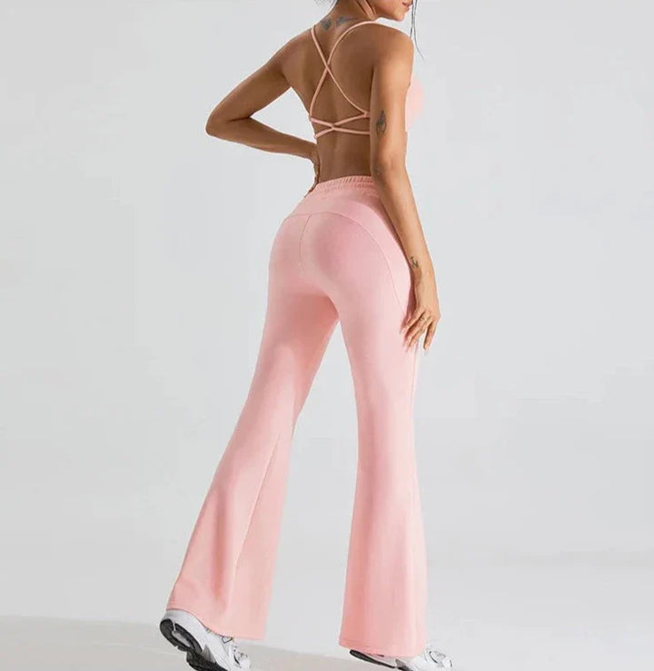 Vibe Drawstring Flare Pants