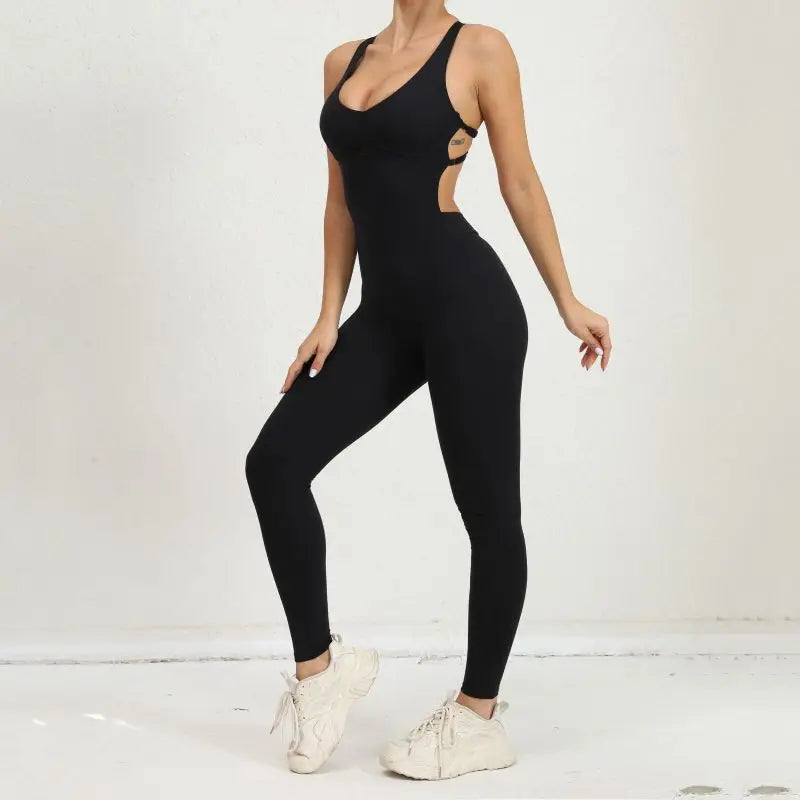 Bodysuit Jumpsuit / Yoga Romper / Leggings