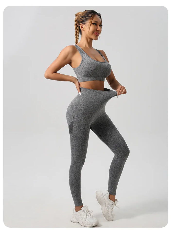 Seamless Scrunch Yoga Set