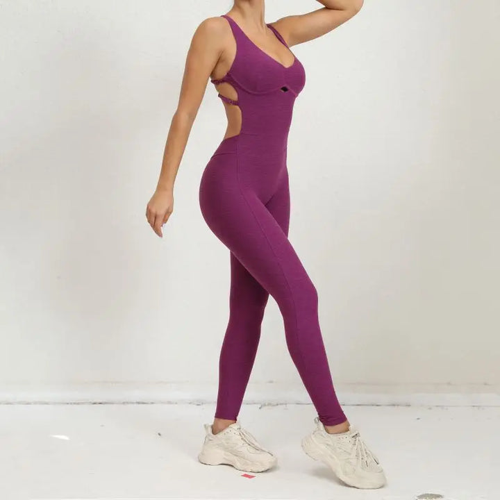 Bodysuit Jumpsuit / Yoga Romper / Leggings