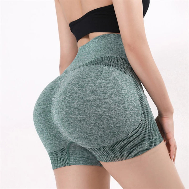 High Waisted Scrunch Lift Booty Shorts