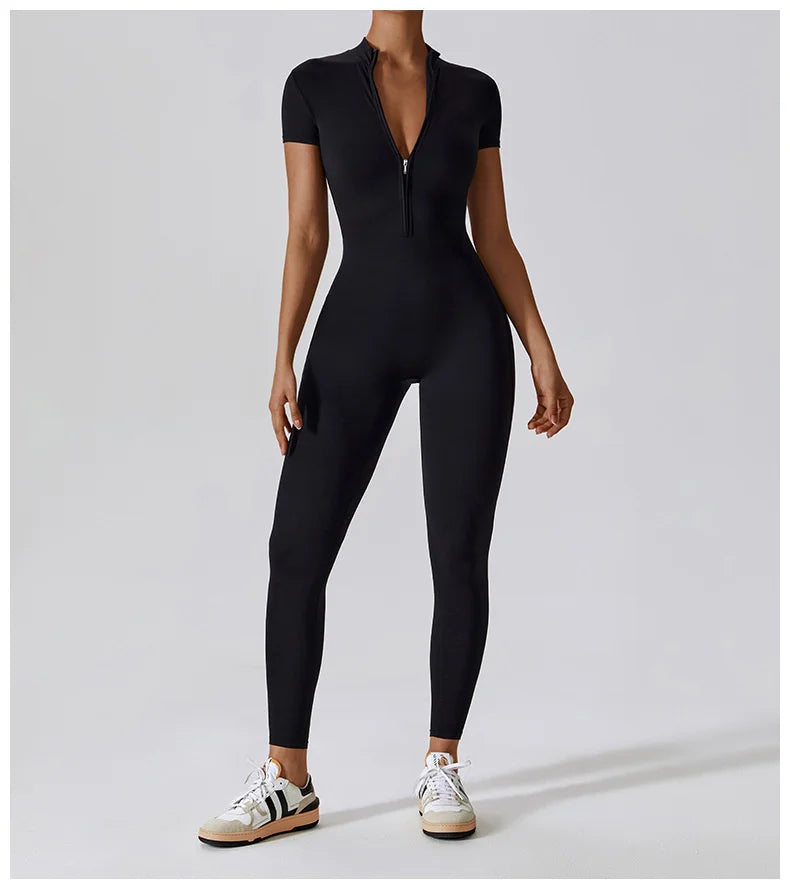 Hailey Short Sleeve Jumpsuit