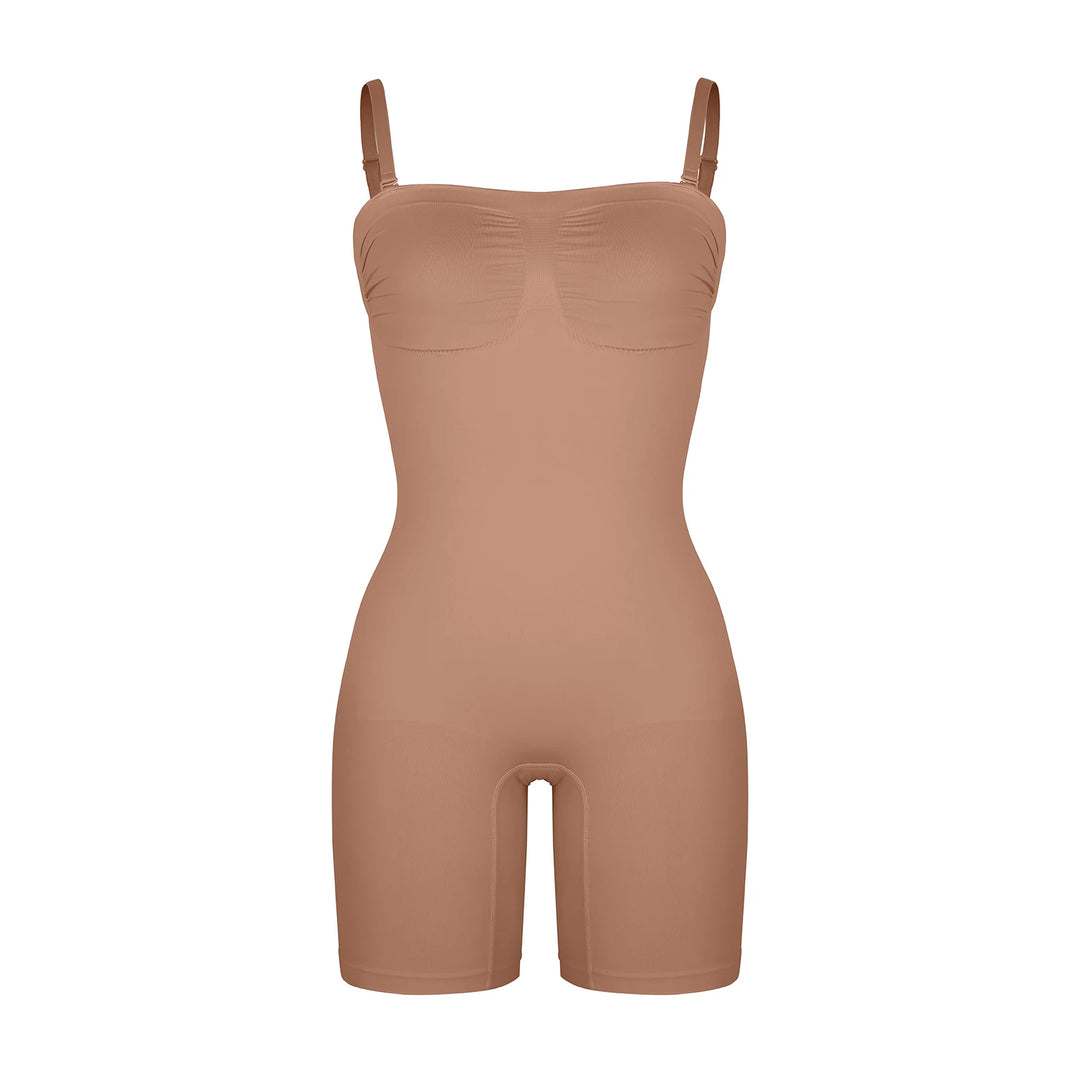 Strapless Seamless BodySculpt Bodysuit Butt Lifting Bodyshaper