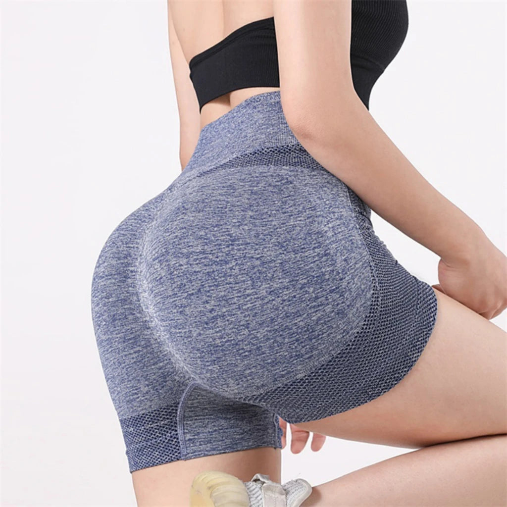 High Waisted Scrunch Lift Booty Shorts