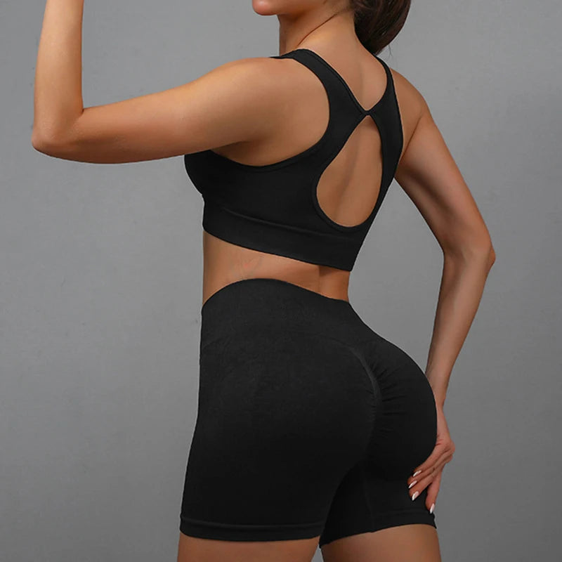 Seamless Scrunch Yoga Set