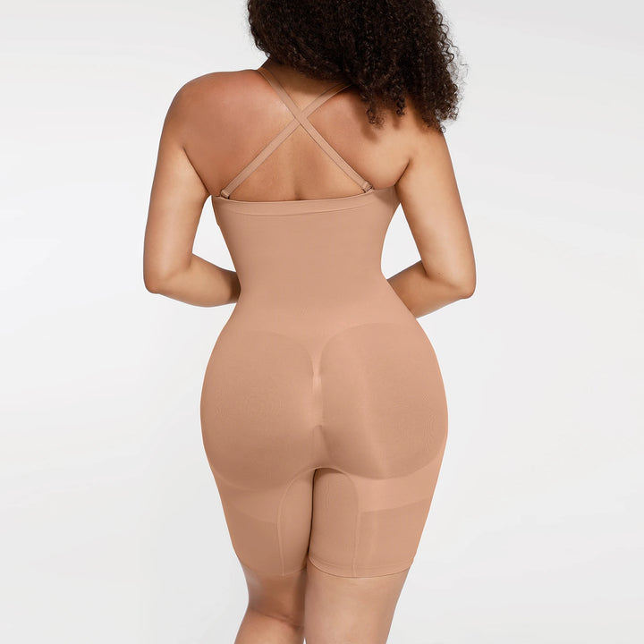 Strapless Seamless BodySculpt Bodysuit Butt Lifting Bodyshaper