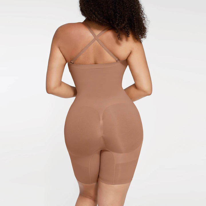 Strapless Seamless BodySculpt Bodysuit Butt Lifting Bodyshaper