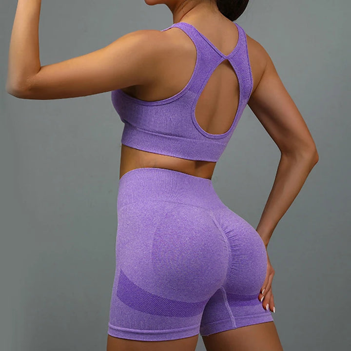 Seamless Scrunch Yoga Set