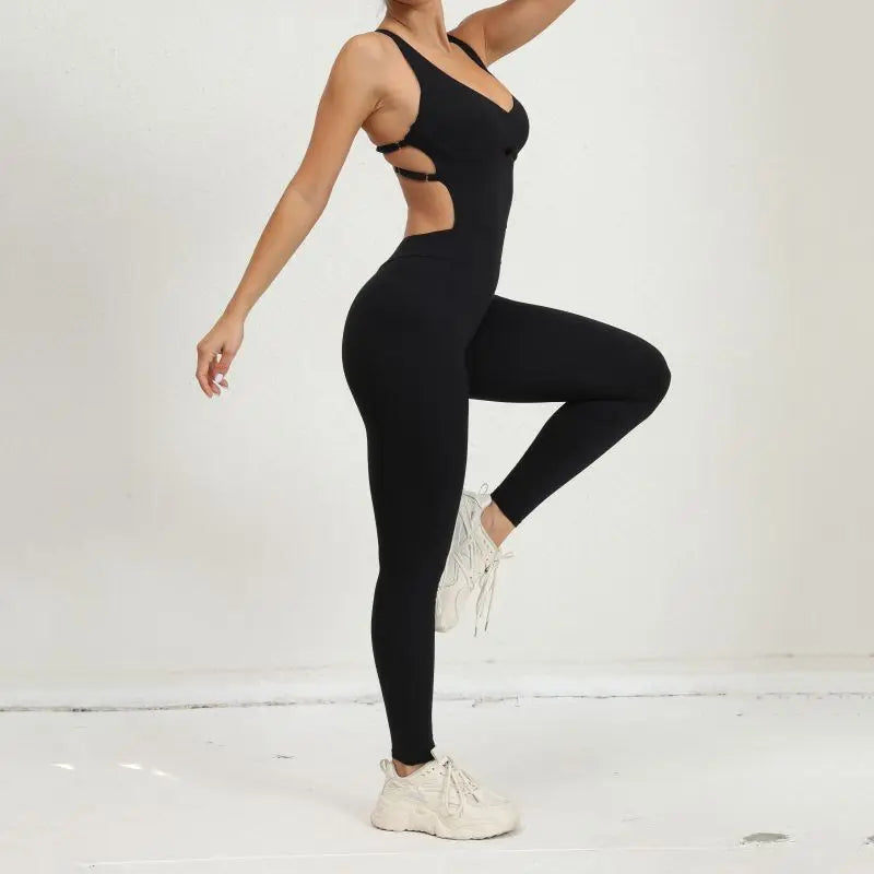 Bodysuit Jumpsuit / Yoga Romper / Leggings