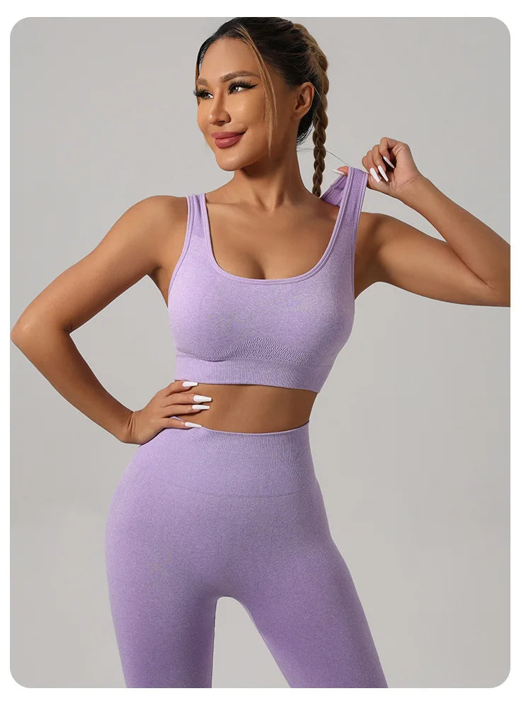 Seamless Scrunch Yoga Set