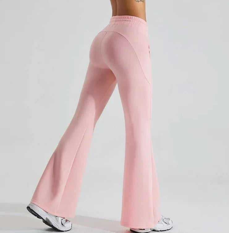 Vibe Drawstring Flare Pants