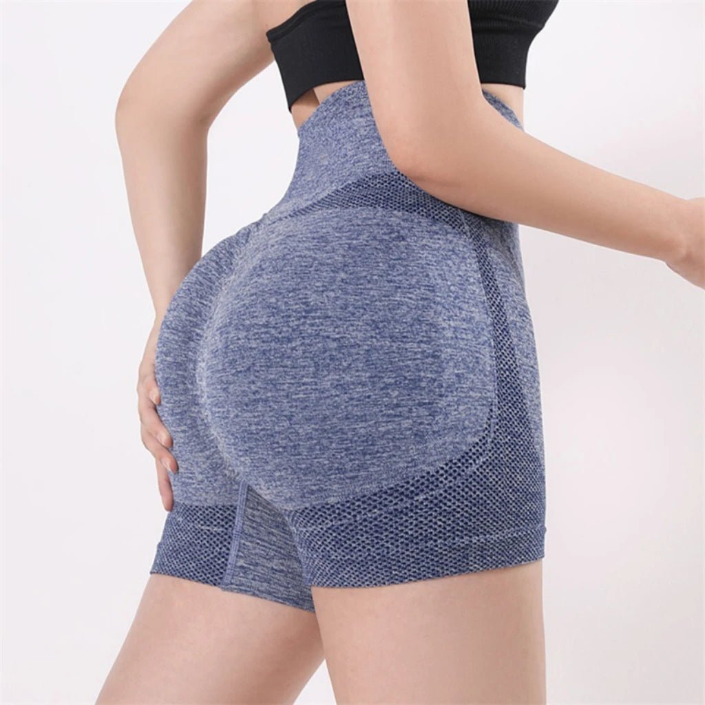 High Waisted Scrunch Lift Booty Shorts