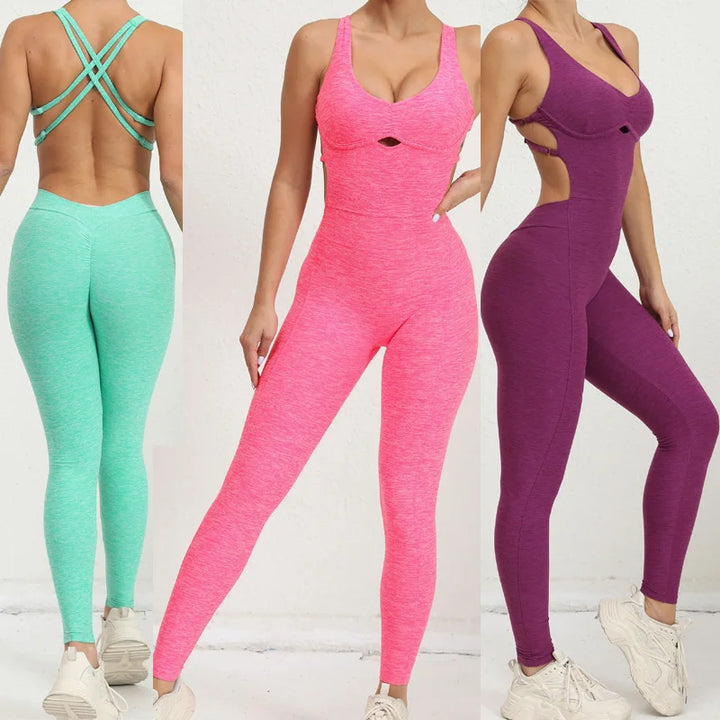 Bodysuit Jumpsuit / Yoga Romper / Leggings