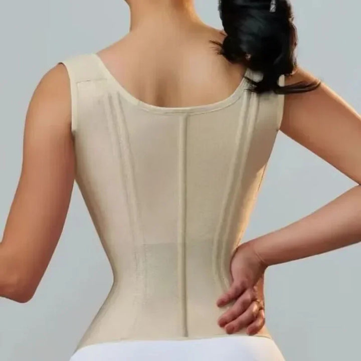 Waist Trainer for Women Body Shaper Corset Vest Tank Top with Steel Bones