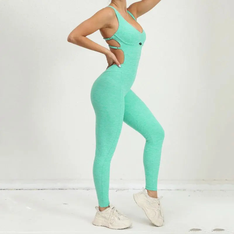 Bodysuit Jumpsuit / Yoga Romper / Leggings