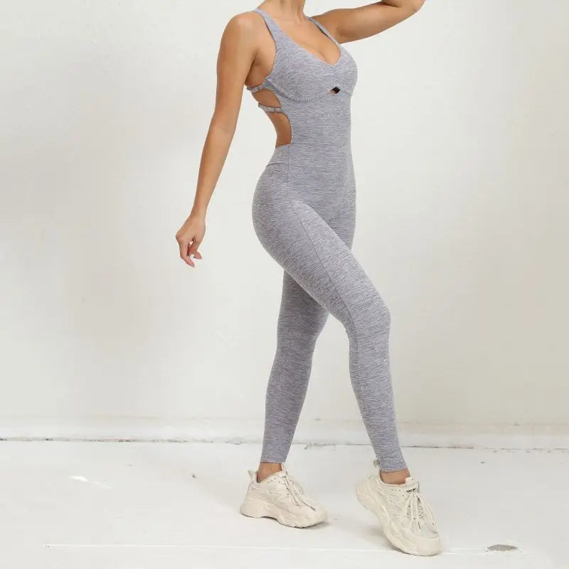 Bodysuit Jumpsuit / Yoga Romper / Leggings