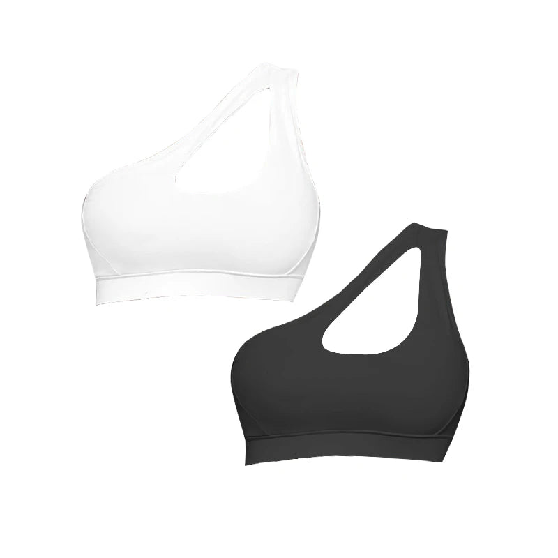 One Shoulder Sports Bra