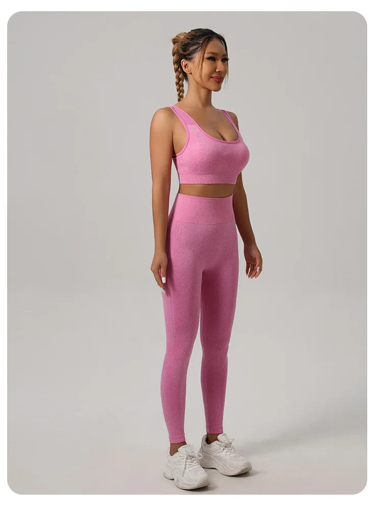 Seamless Scrunch Yoga Set