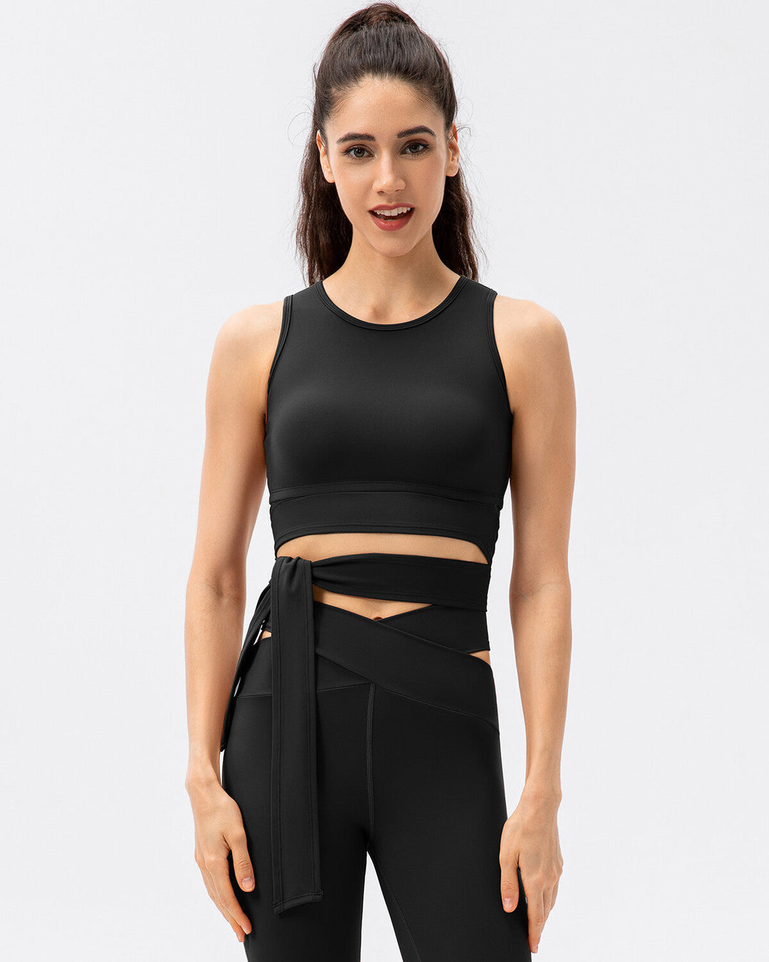 Samantha Sports Bra - Black