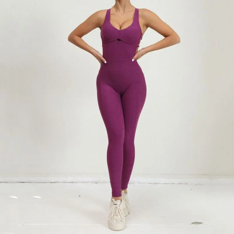 Bodysuit Jumpsuit / Yoga Romper / Leggings